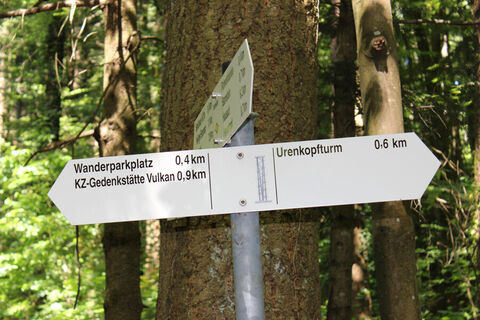 Wanderwegkreuzung Bohnacker