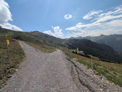 Foto de Benjamin Bergmann a lo largo del recorrido