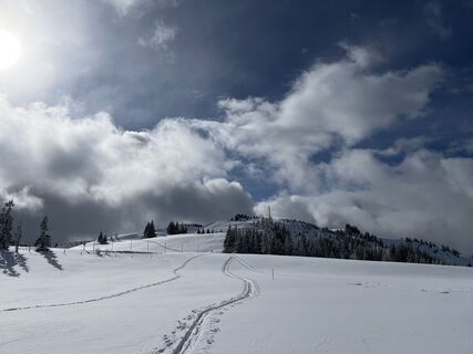 Foto von Heinz Sperl entlang der Tour