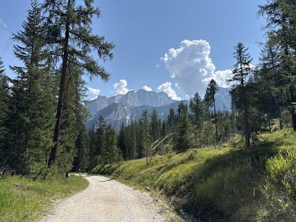 Foto von David Blazek entlang der Tour