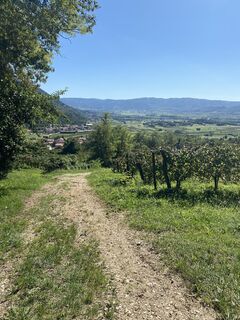 Foto von Gianberto Zilli entlang der Tour