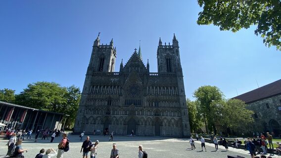 Foto van Christoph Elleberger langs de tour