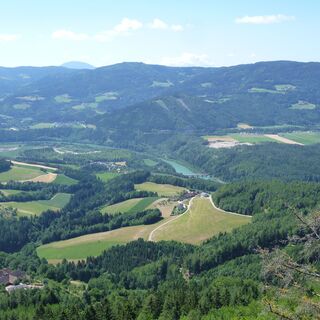 Blick auf das Drautal
