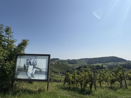 Fotografia z Georg Habermann na trase