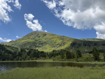 Foto de Gerti Glettler a lo largo del recorrido