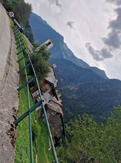 Foto von Cristian Mario Rota entlang der Tour