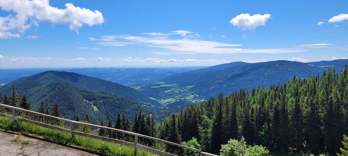 Foto von Nicky entlang der Tour