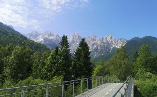 Foto von Christiane Tillian entlang der Tour