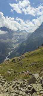 Photo de Marco Crepaldi le long du parcours