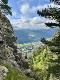 Foto von Manuel Leitner entlang der Tour