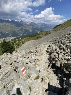 Foto von Annalena Dietrich entlang der Tour