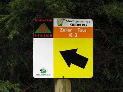Wegkennzeichnung Zeller