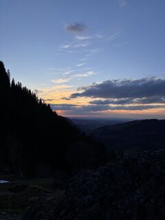 Fotografia z David Shorts na trase