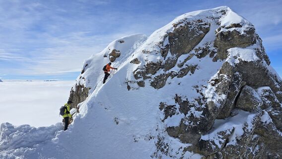 Foto von Valentin Eichenberger entlang der Tour