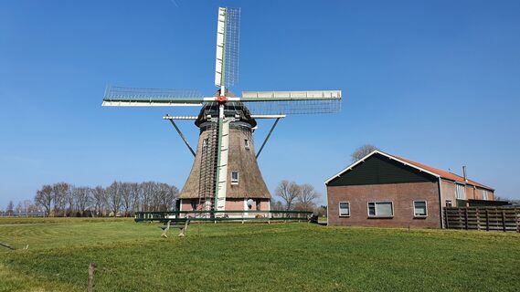 Fotografia z Gerrit van der Linde na trase