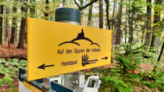 Der Weg ist gut beschildert