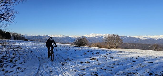 Foto von Nico entlang der Tour
