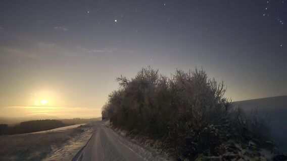 Foto de Katja Senkel a lo largo del recorrido