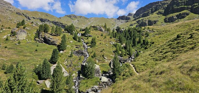 Foto von Franco Fabro entlang der Tour