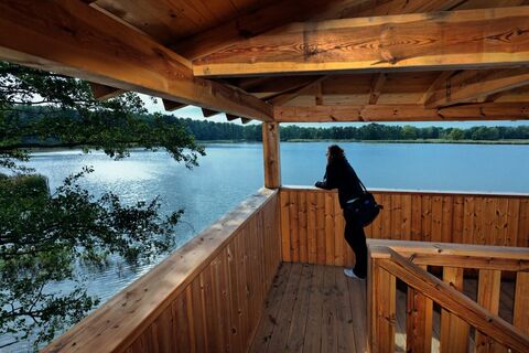 Beobachtungsturm am Großteich