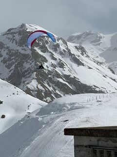 Fotografia z Daniel Fluri na trase