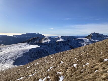 Foto de Marilena Locatelli a lo largo del recorrido