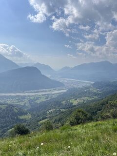 Foto de Levente Németh a lo largo del recorrido