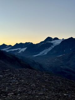 Zdjęcie z Christian Hebenstreit wzdłuż trasy