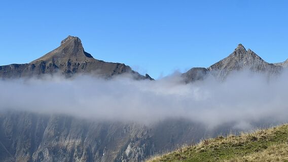 Photo de Reto Semadeni le long du parcours