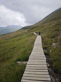 Foto von Björn Heun entlang der Tour