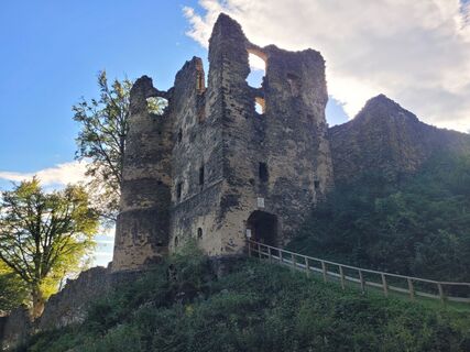 Foto von Susanne Linzbacher entlang der Tour