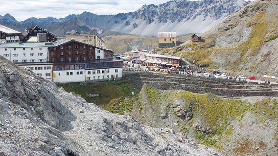 Foto fra Baszler Fritz underveis på turen