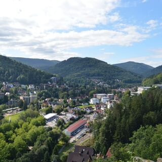 Ausblick vom Falkensteinfelsen