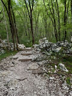 Photo de Robert Marušić le long du parcours