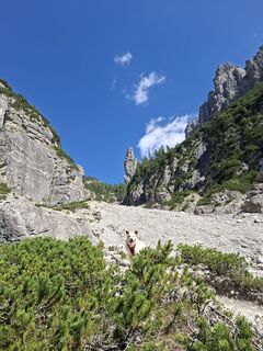 Foto de Gianluca Russo a lo largo del recorrido