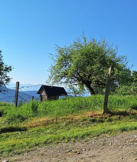 Foto von Dagmar Hofer entlang der Tour