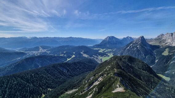 Ausblick von der Arnplattenspitze