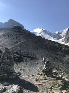 Foto van Martin Reinhard langs de tour