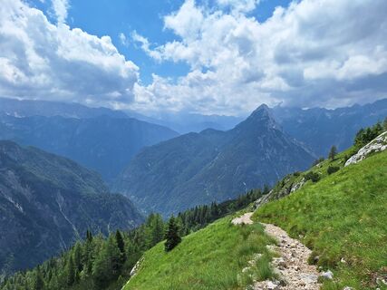 Photo de Patrick Fresenberger le long du parcours