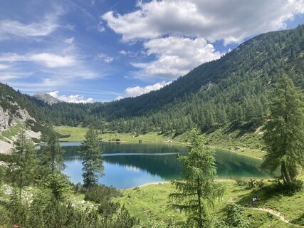 Foto von Gabriele Bokesch entlang der Tour