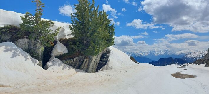 Foto von Barry van Dop entlang der Tour