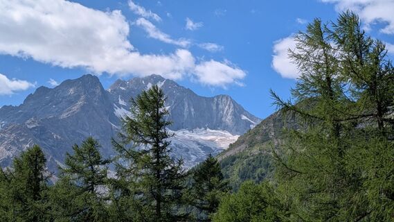 Foto von Richard Schwald entlang der Tour