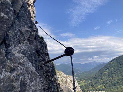 Photo de Christian Spielmann le long du parcours