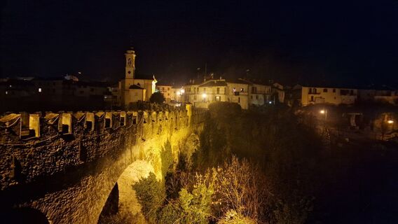 Foto von Fabrizi Mellano entlang der Tour