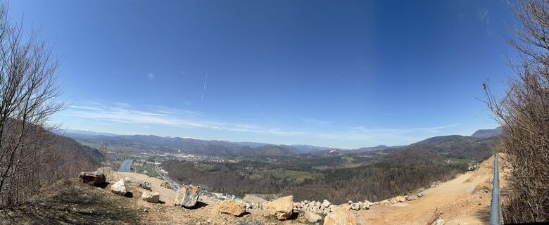 Foto von Walter Pinczolits entlang der Tour