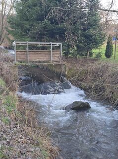 Photo de Michel Kennel le long du parcours