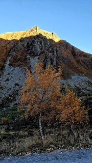 Foto von Fabrizi Mellano entlang der Tour