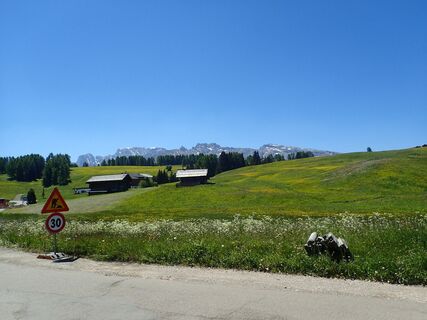 am Weg Richtung Saltria
