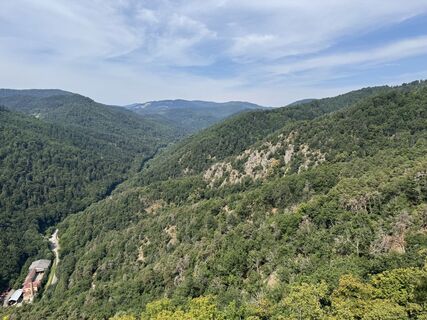 Photo de Adnan Cemal le long du parcours