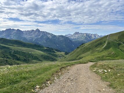 Foto von Angelo Austoni entlang der Tour